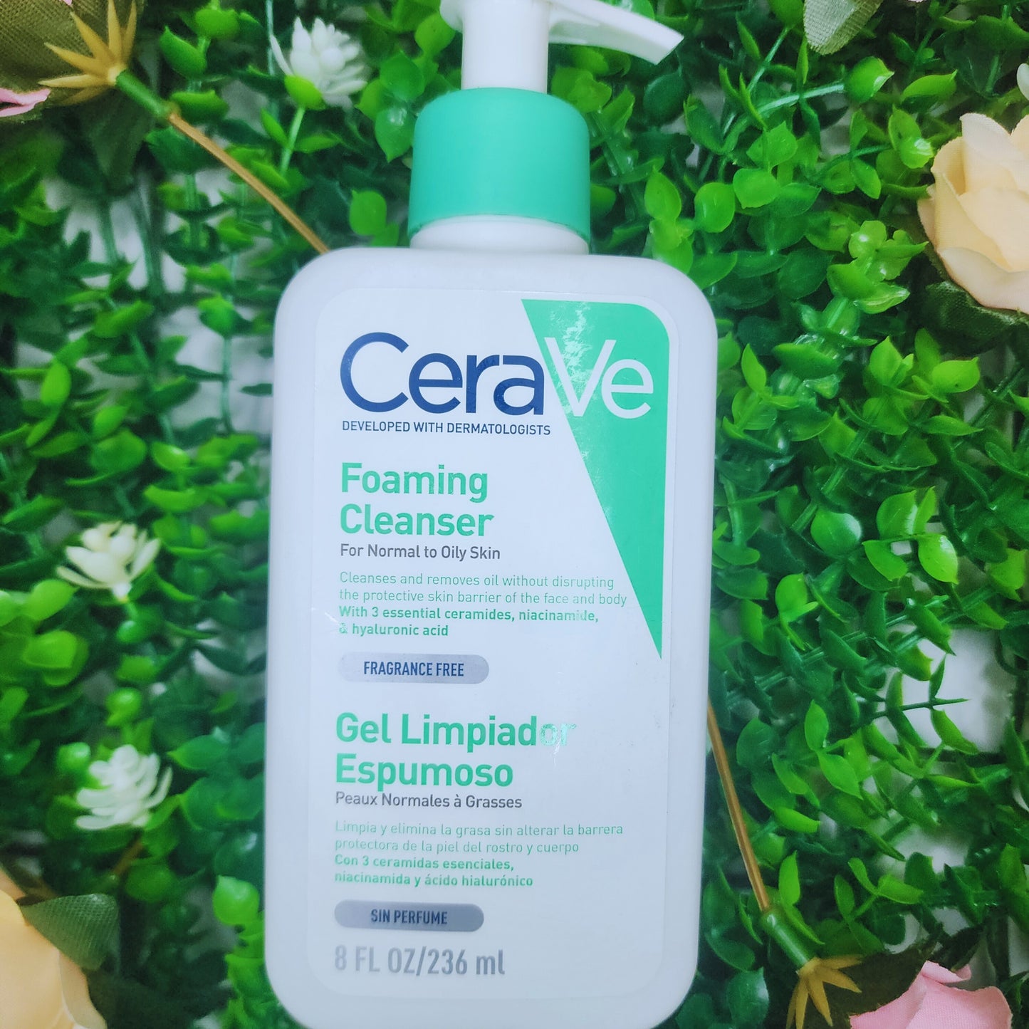 Gel Limpiador Espumoso CeraVe Foaming Cleanser