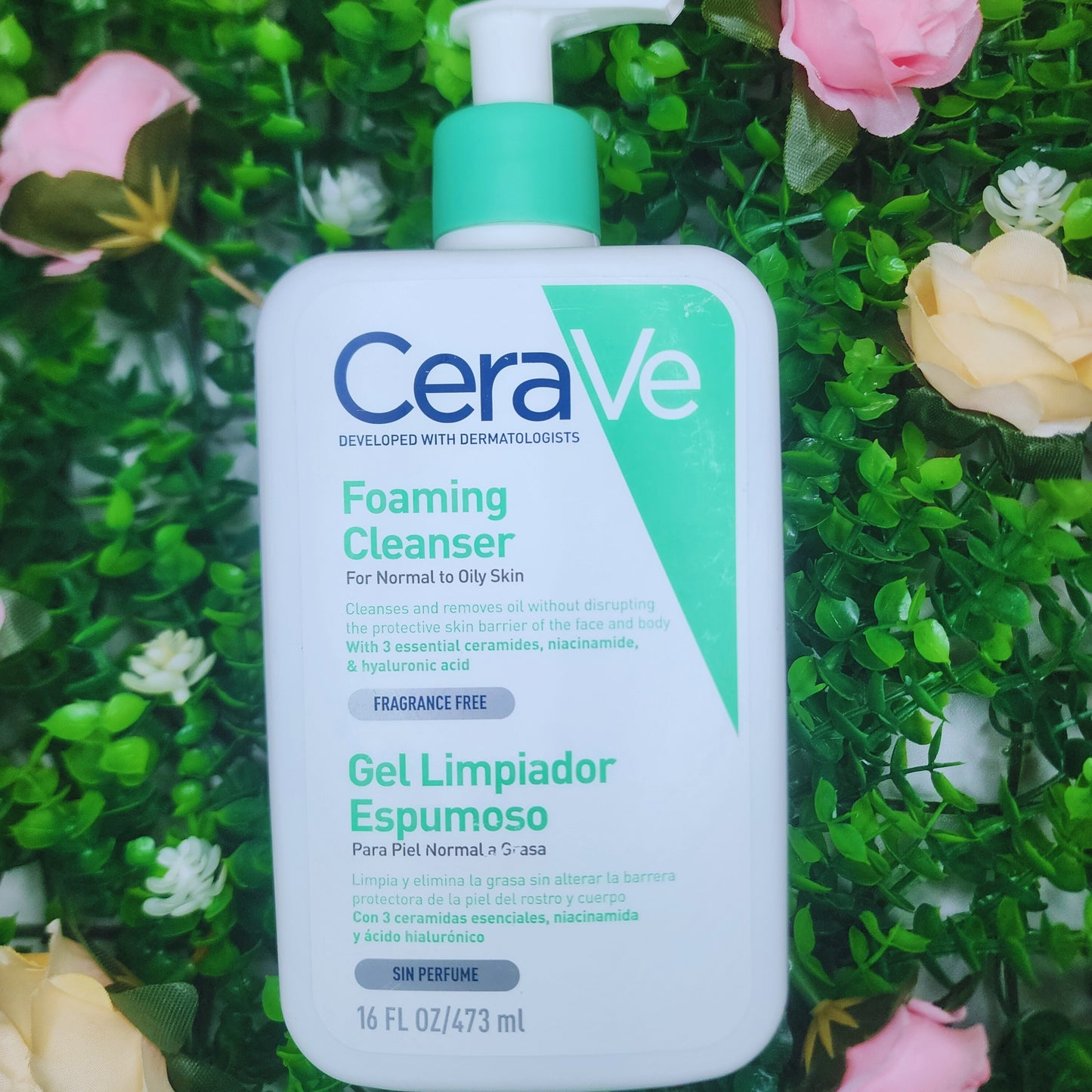 Gel Limpiador Espumoso CeraVe Foaming Cleanser